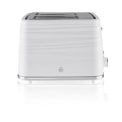 Swan Symphony 4 Slice Toaster ST31054WN (White)