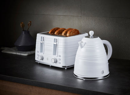 Swan Symphony 4 Slice Toaster ST31054WN (White)