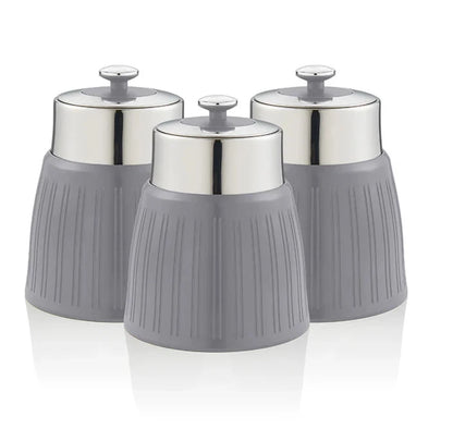 Swan Grey Canisters Set Kitchen Retro Canister SWKA1024GRN