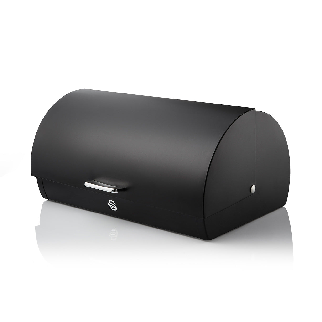 Swan Serenity Roll Top Bread Bin SWKA18535BLK (Black)