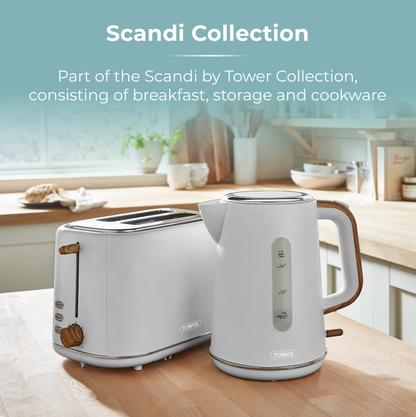 Tower Scandi Jug Kettle T10037GRY (Dove Grey)