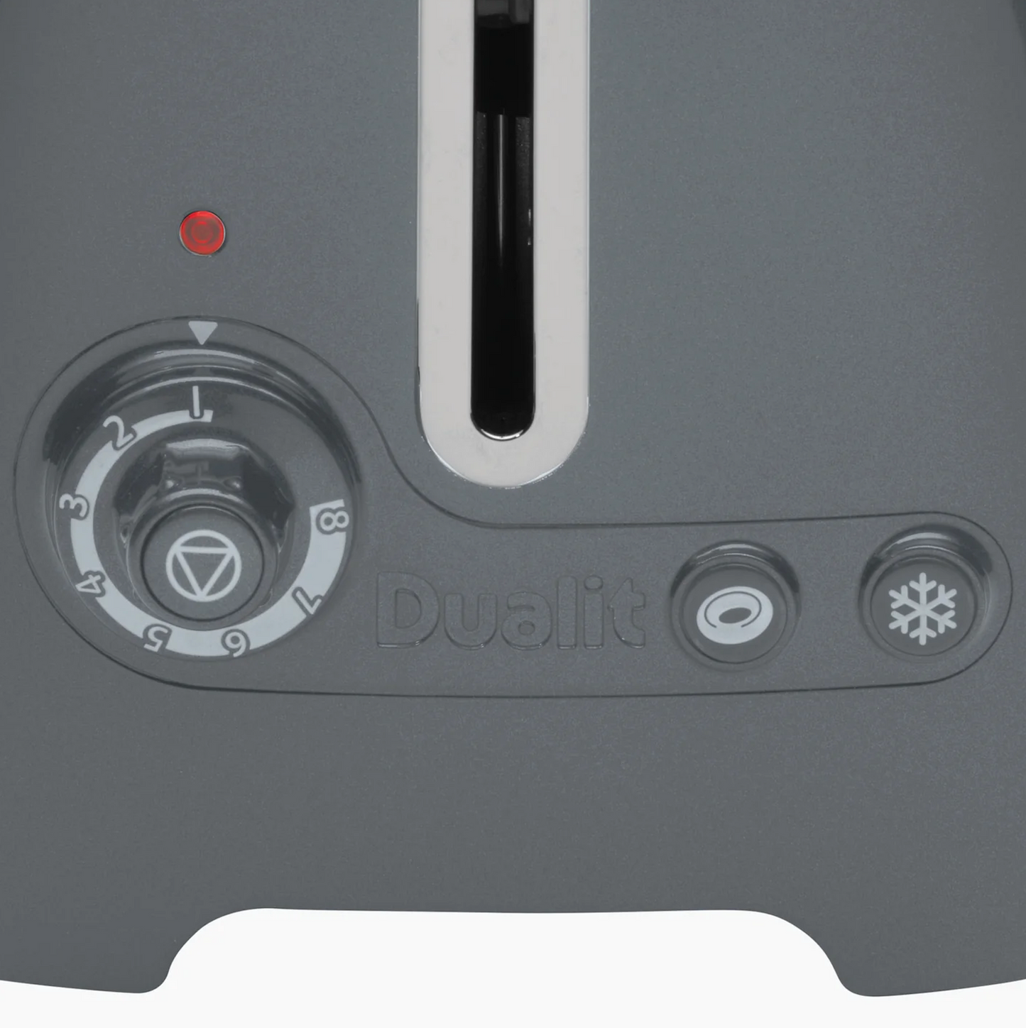 Dualit Lite Toaster 2 Slice Stainless Steel 26204 (Gloss Grey)