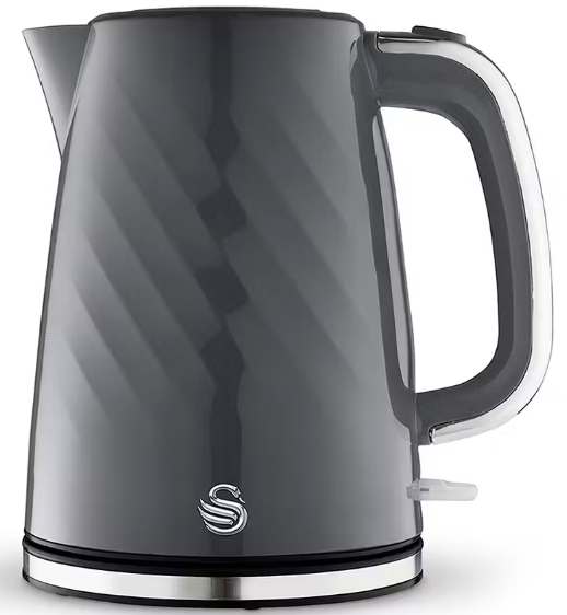 Swan Windsor Kettle Rapid Boil SK14611GRY - Grey