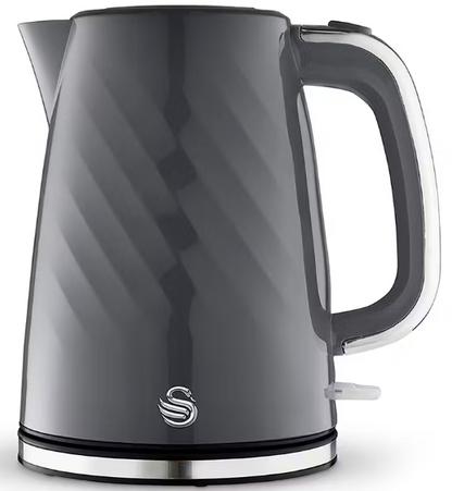 Swan Windsor Kettle Rapid Boil SK14611GRY - Grey