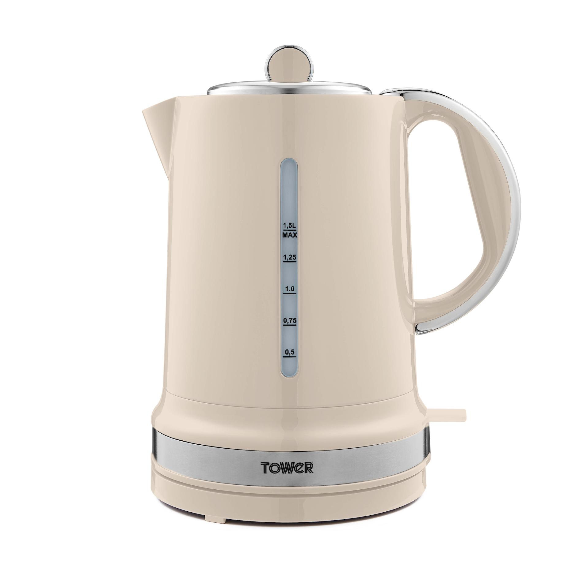 Tower Belle&nbsp;Chantilly Cream Kettle and 2 Slice Toaster Kitchen Set