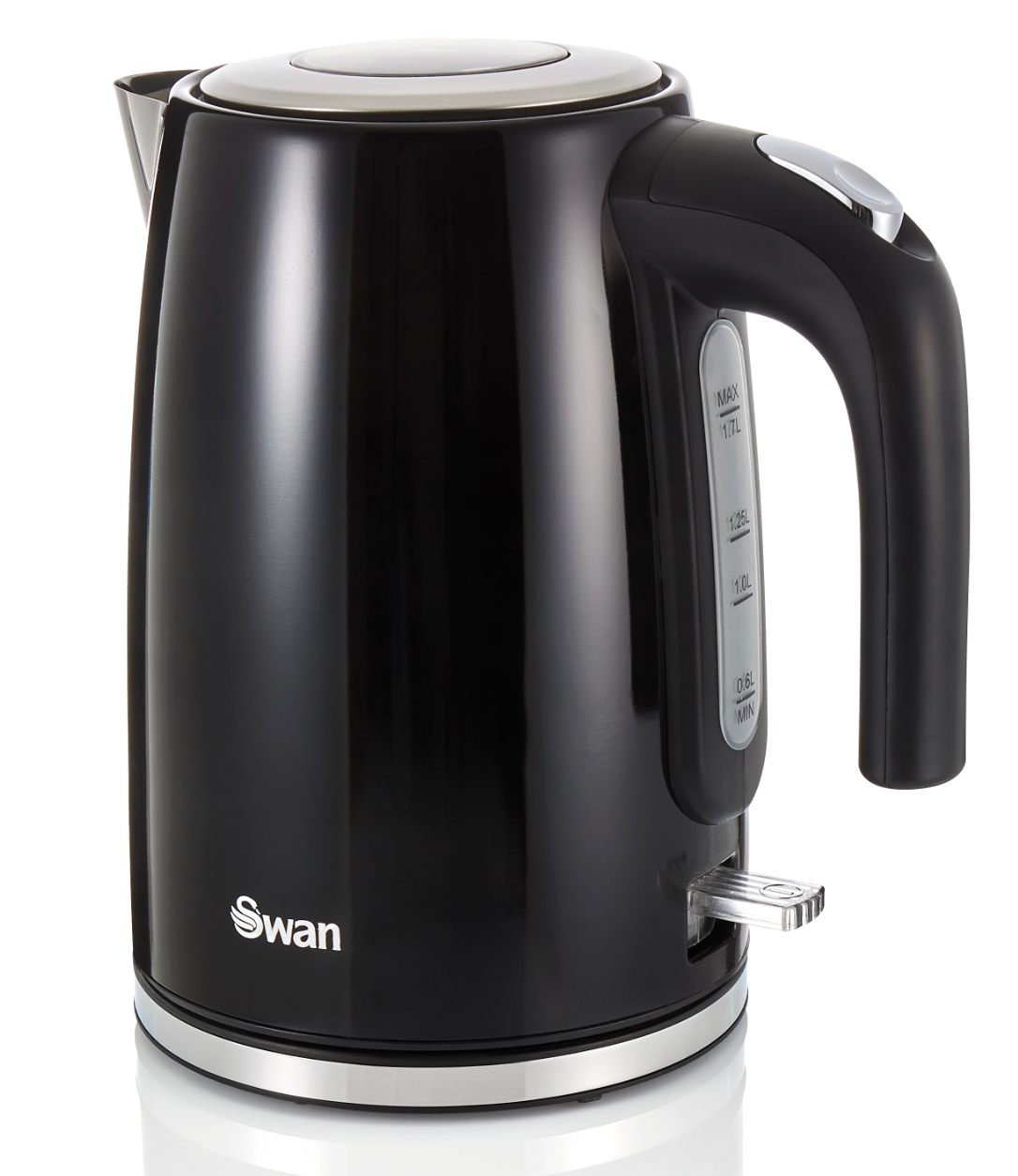 Swan TownHouse Kettle Stainless Steel SK14015BN - Black