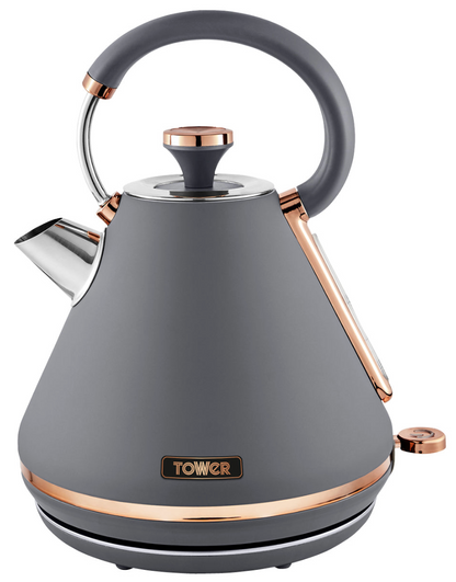 Tower Cavaletto Pyramid Kettle T10044RGG - (Grey)