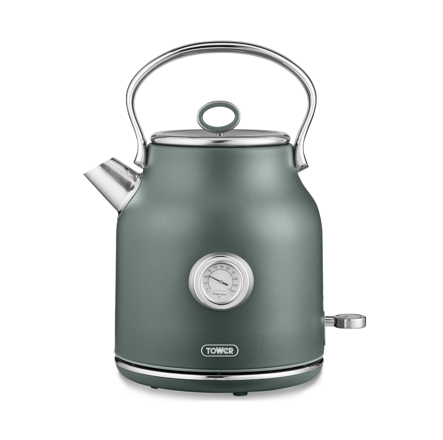 Tower Renaissance Kettle & Toaster Kitchen Set (Forest Green)