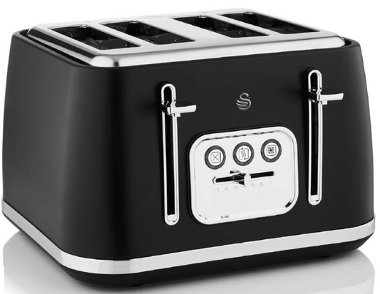 Swan serenity black 4 slice toaster Products Limited