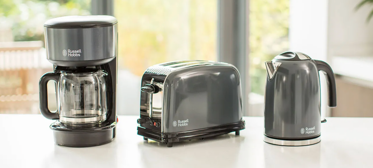 Russell Hobbs Classic Colours Jug Kettle 20414 (Grey).