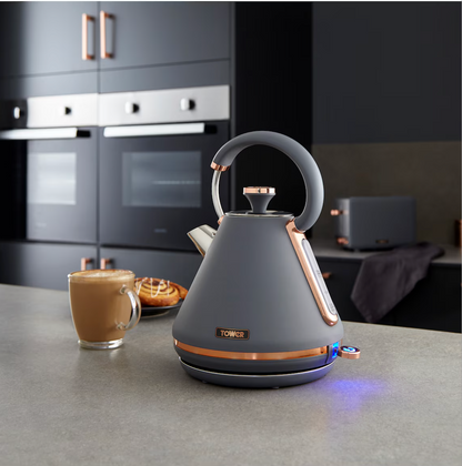 Tower Cavaletto Pyramid Kettle T10044RGG (Grey)