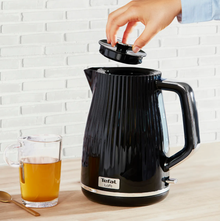 Tefal Loft Black Kettle KO250840 - Vibe Home