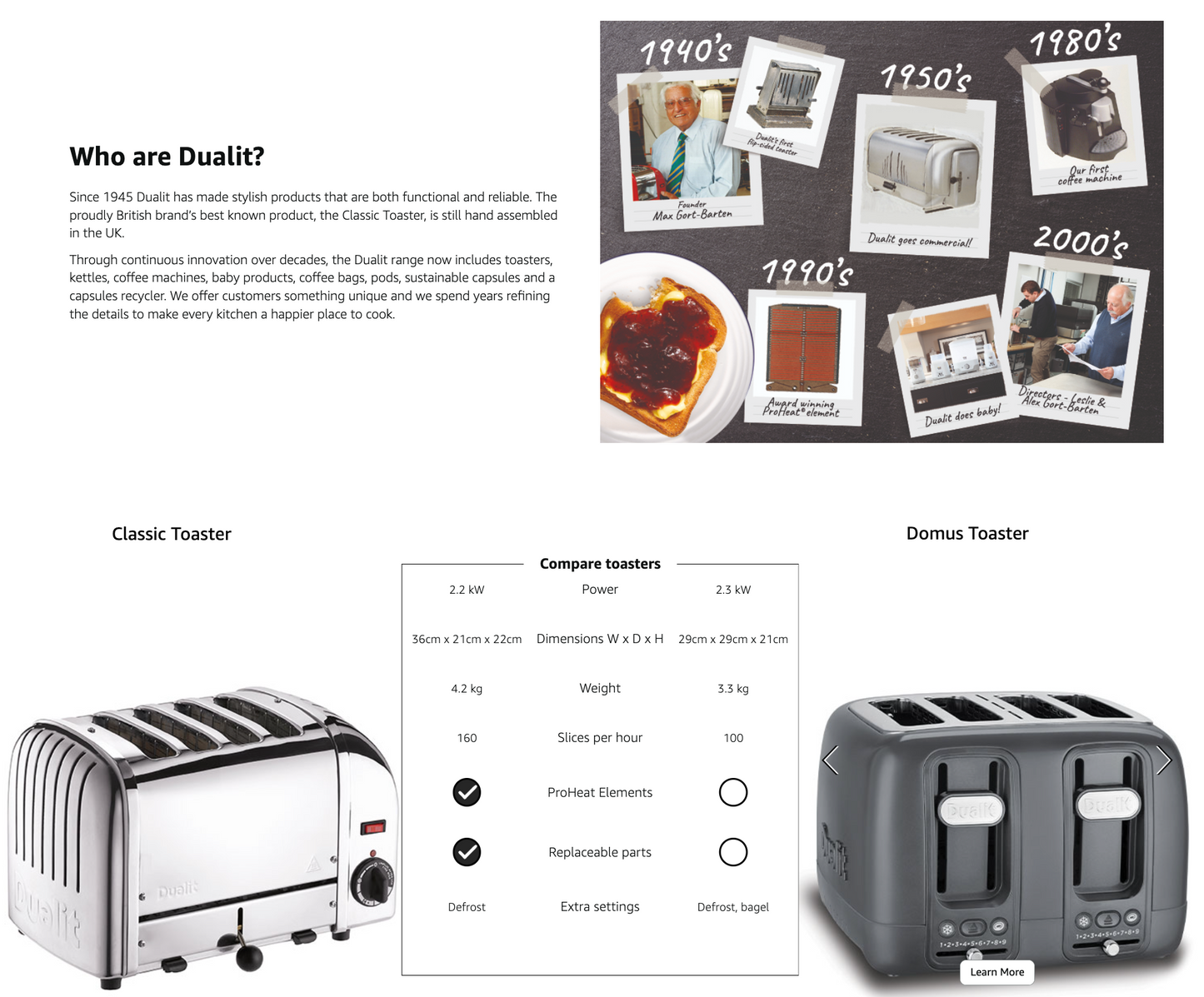 Dualit Classic 4 Slice Toaster NewGen 40378 (Polished)