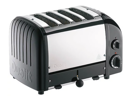 Dualit Classic Matt Black 4 Slice Toaster NewGen 40370