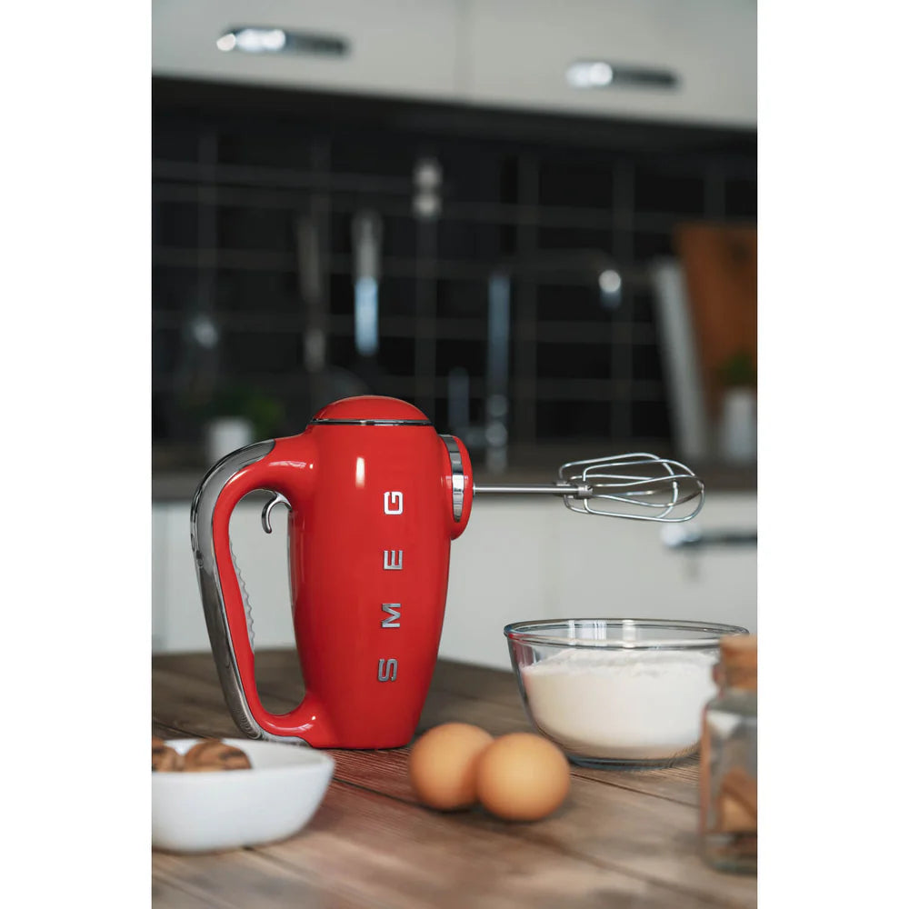 SMEG Hand Mixer Turbo Function HMF01RDUK (Red)