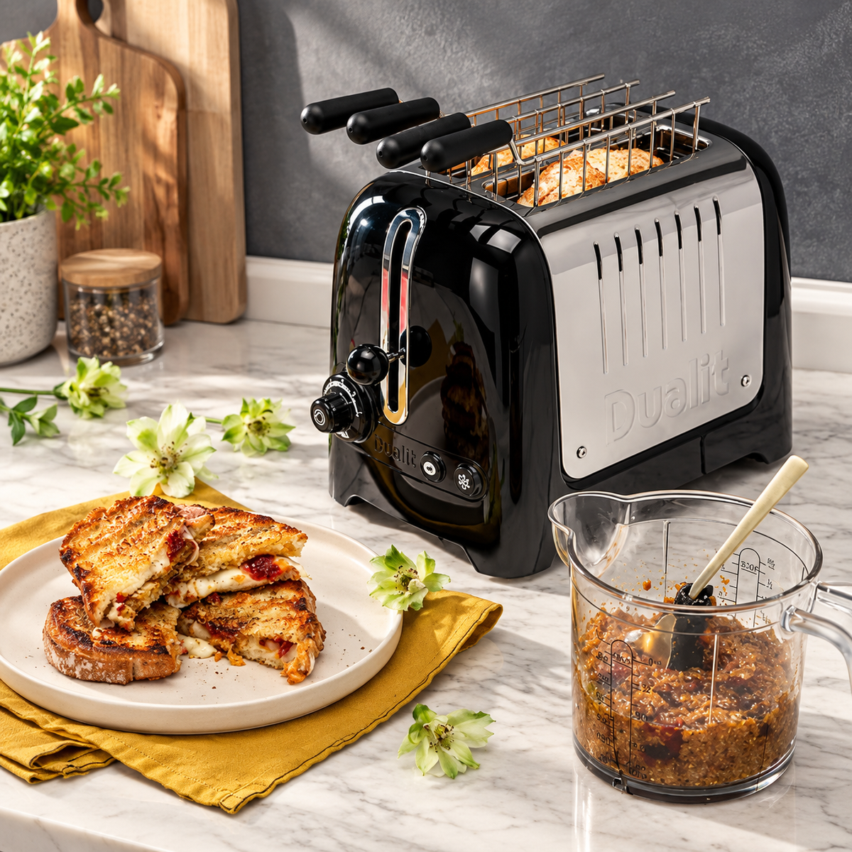 Dualit Dualit Lite 2 Slice Toaster 26205 (Black)