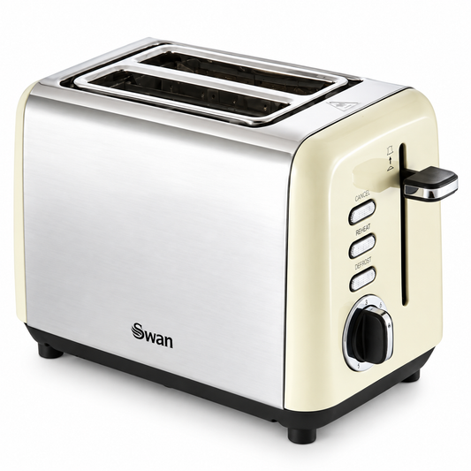 Swan Swan Townhouse 2 Slice Toaster ST14015CN (Cream)