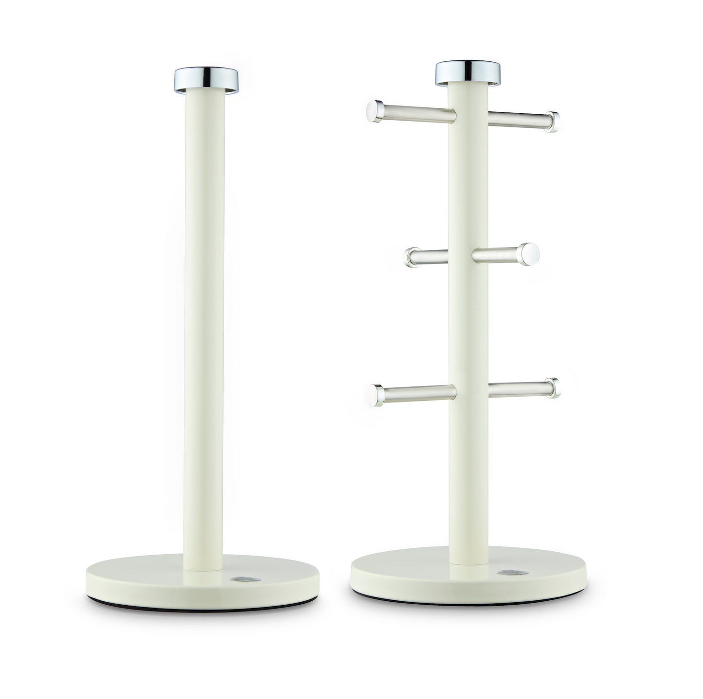 Swan Townhouse Towel Pole & Mug Tree Kitchen Set SWKA18531CN (Cream) - Vibe Home