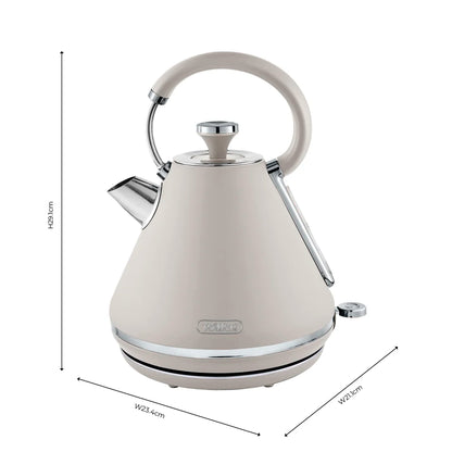 Tower Cavaletto Kettle & 4 Slice Toaster Kitchen Set - (Latte)