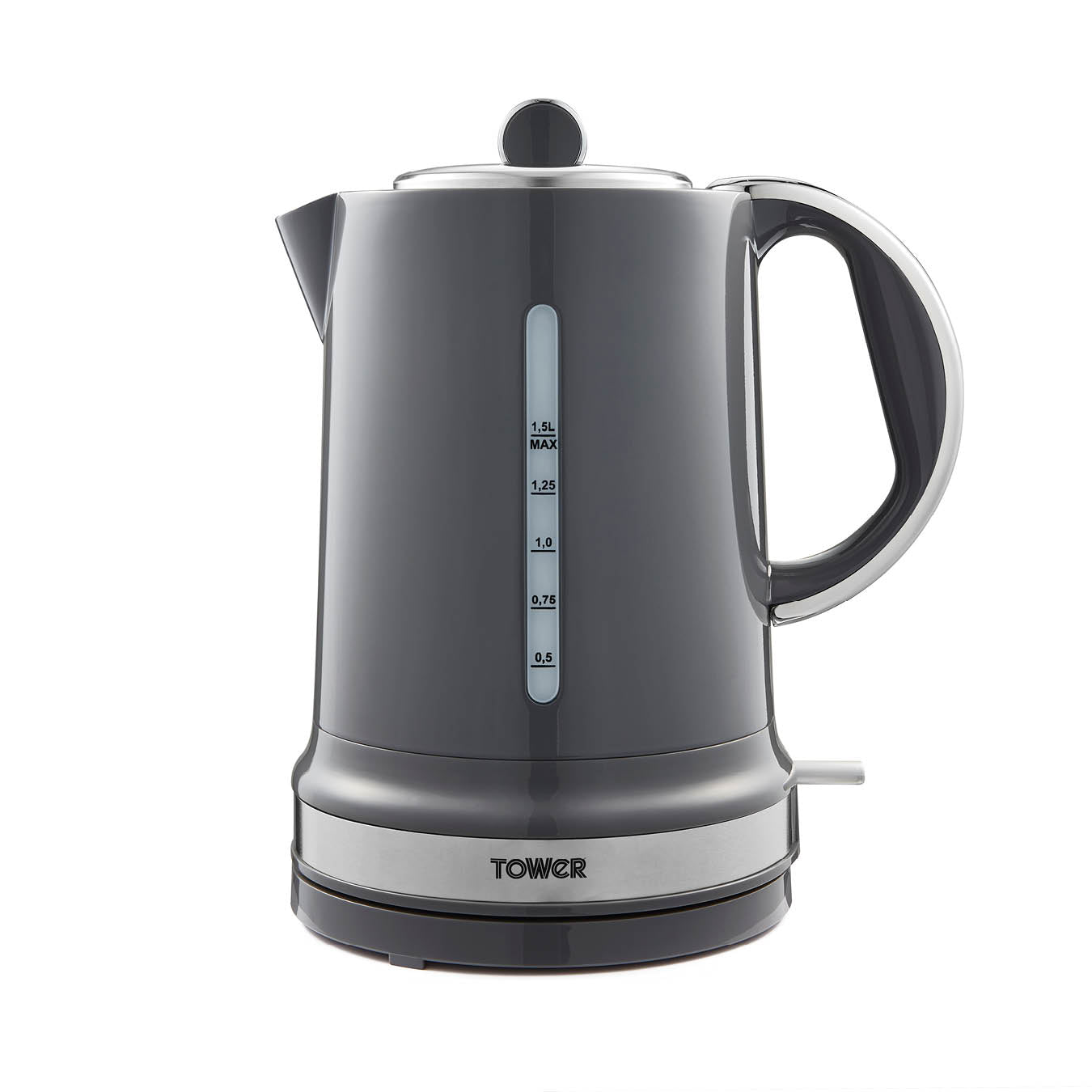 Tower Belle Graphite Grey Kettle and 2 Slice Toaster