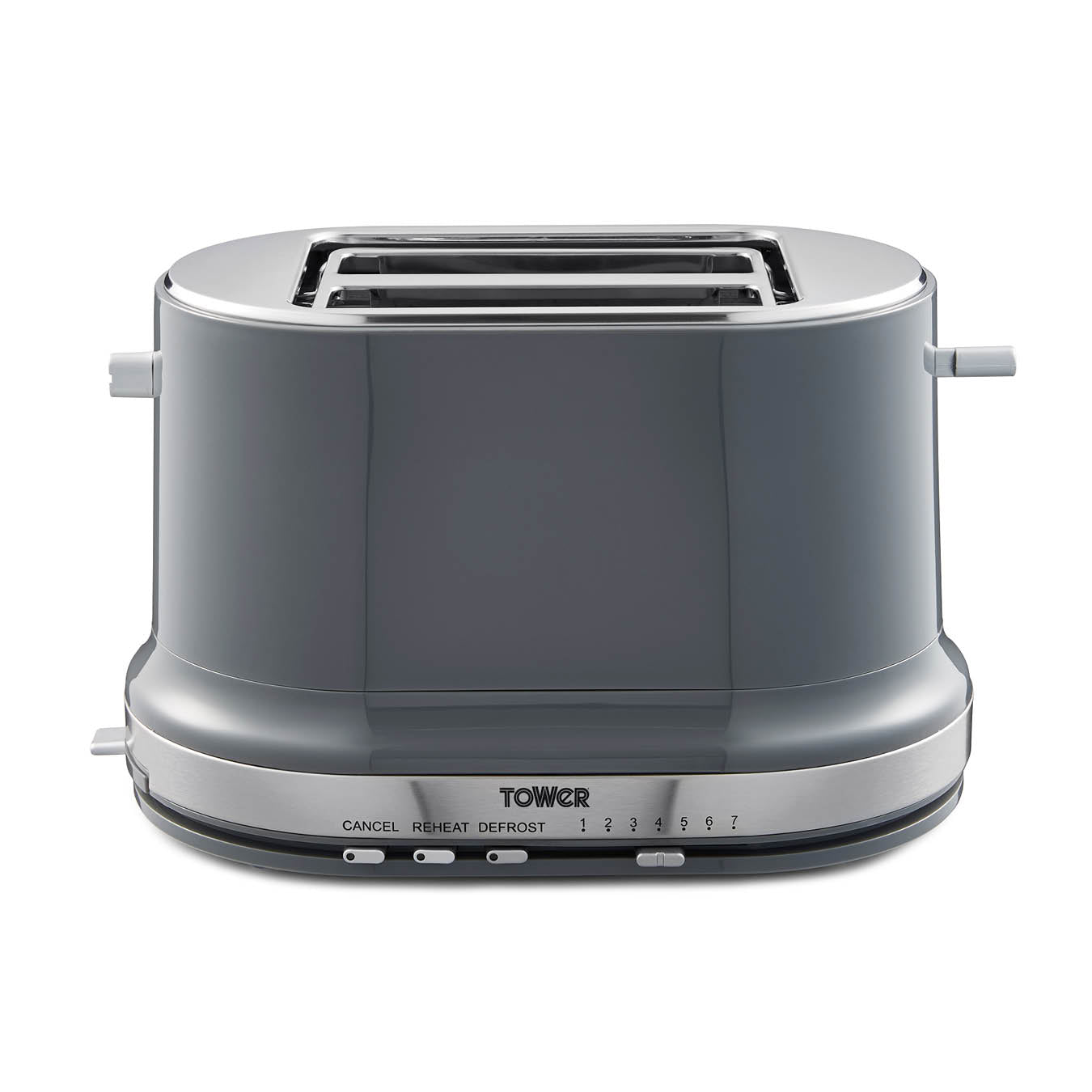 Tower Belle Graphite Grey Kettle and 2 Slice Toaster