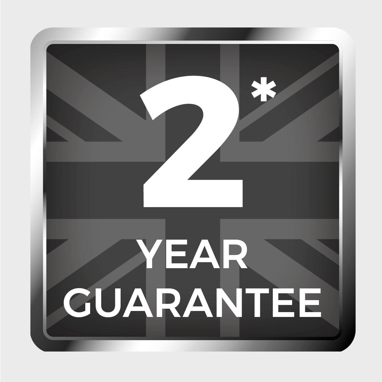 2-year guarantee badge icon