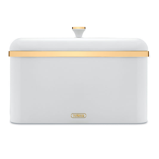 Tower Cavaletto Optic White Large Bread Bin&nbsp;