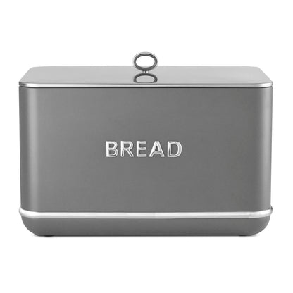 Tower Renaissance Bread Bin 16L Large T826175GRY (Grey)