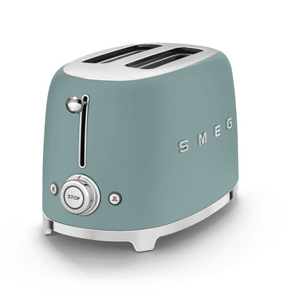 SMEG 2 Slice Toaster Special Edition TSF01EGMUK - Emerald Green