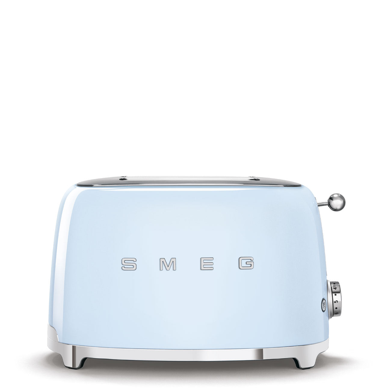 SMEG Kettle & 2 Slice Toaster Set Temperature Control (Pastel Blue)