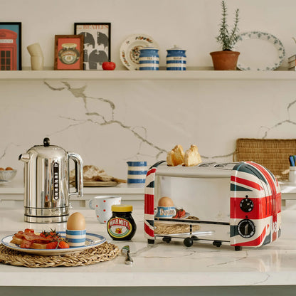 Dualit Classic Kettle & 4 Slice Vario AWS Toaster Kitchen Set (Anniversary Edition)
