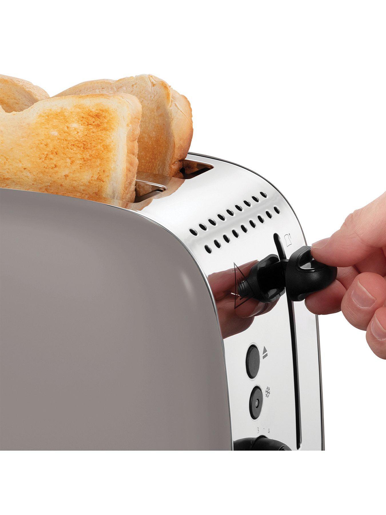 Russell Hobbs Classic Jug Kettle & 2 Slice Toaster Kitchen Set (Mocha) - Vibe Home