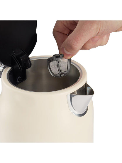 Russell Hobbs Hanley Jug Kettle & 2 Slice Toaster Kitchen Set (Jasmine) - Vibe Home