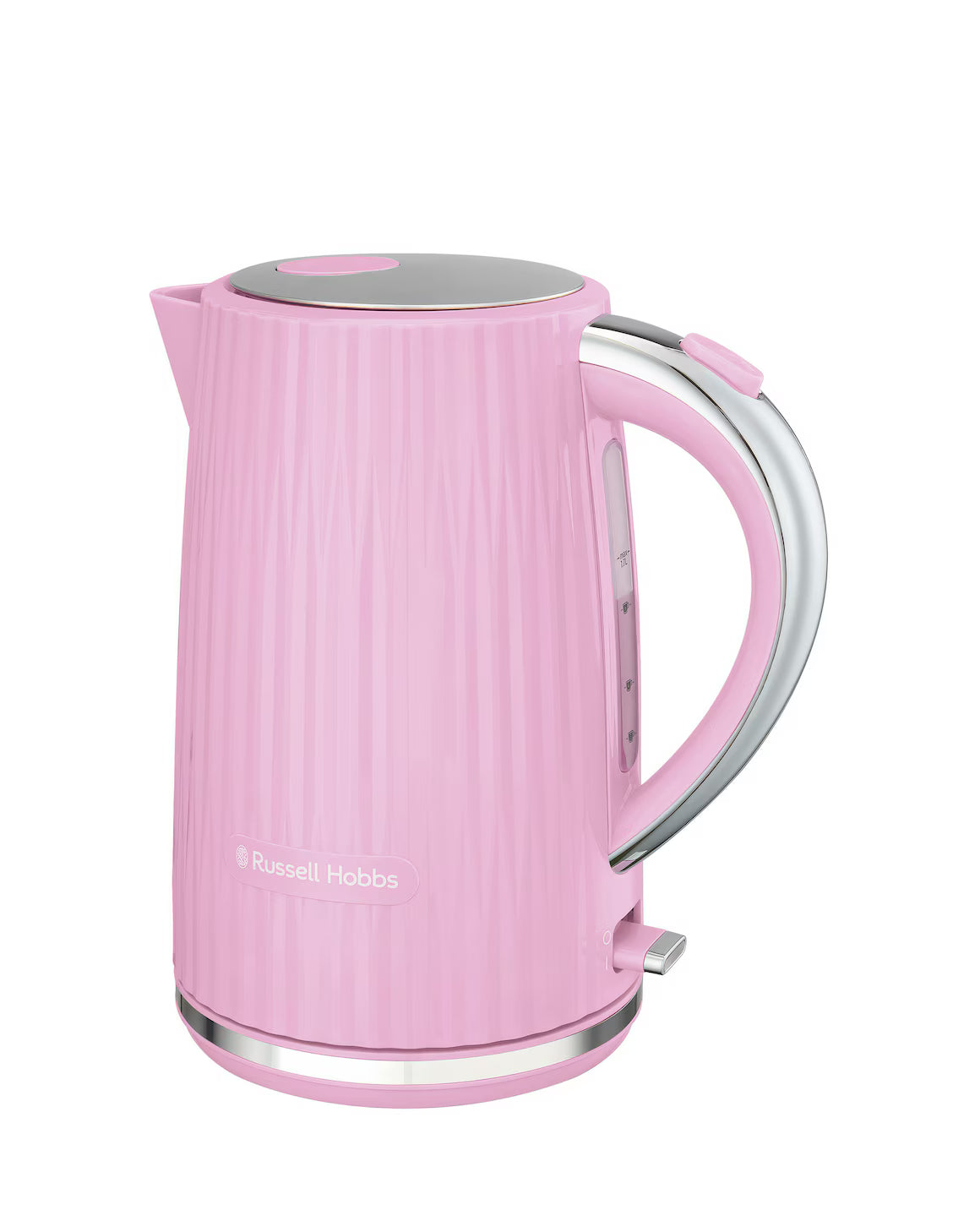 Russell Hobbs Eden Jug Kettle & 2 Slice Toaster Kitchen Set (Raspberry) - Vibe Home