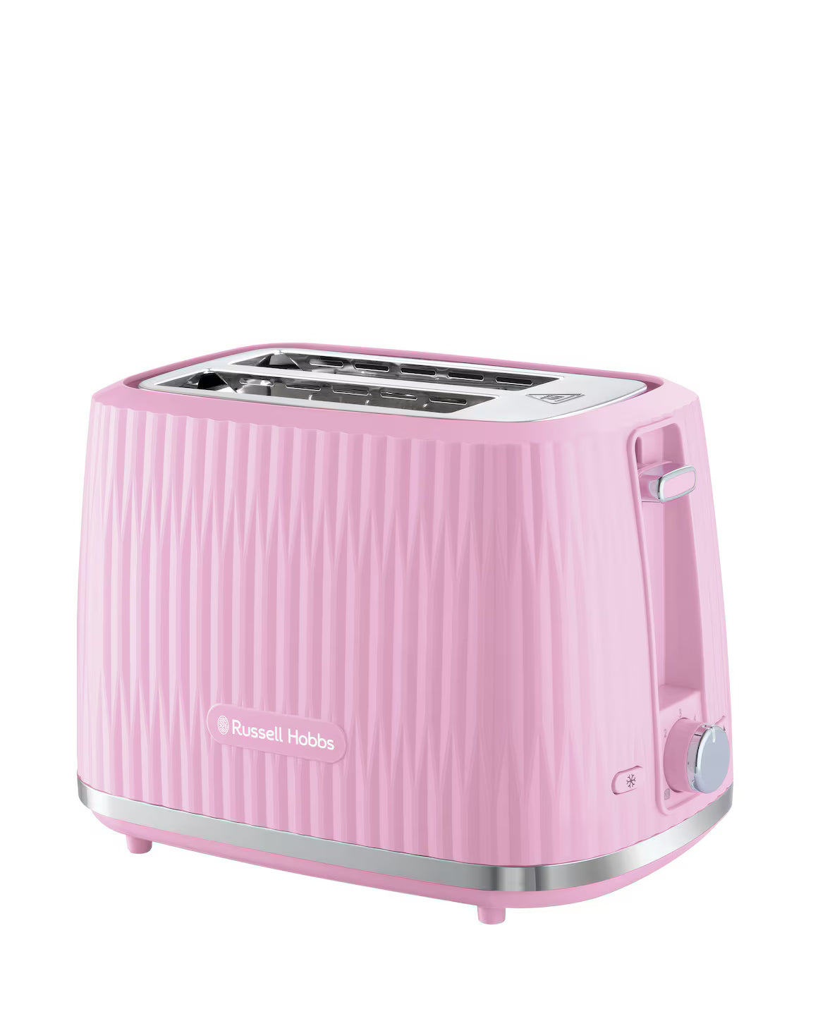 Russell Hobbs Eden Jug Kettle & 2 Slice Toaster Kitchen Set (Raspberry) - Vibe Home