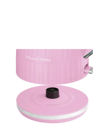 Russell Hobbs Eden Jug Kettle & 2 Slice Toaster Kitchen Set (Raspberry) - Vibe Home