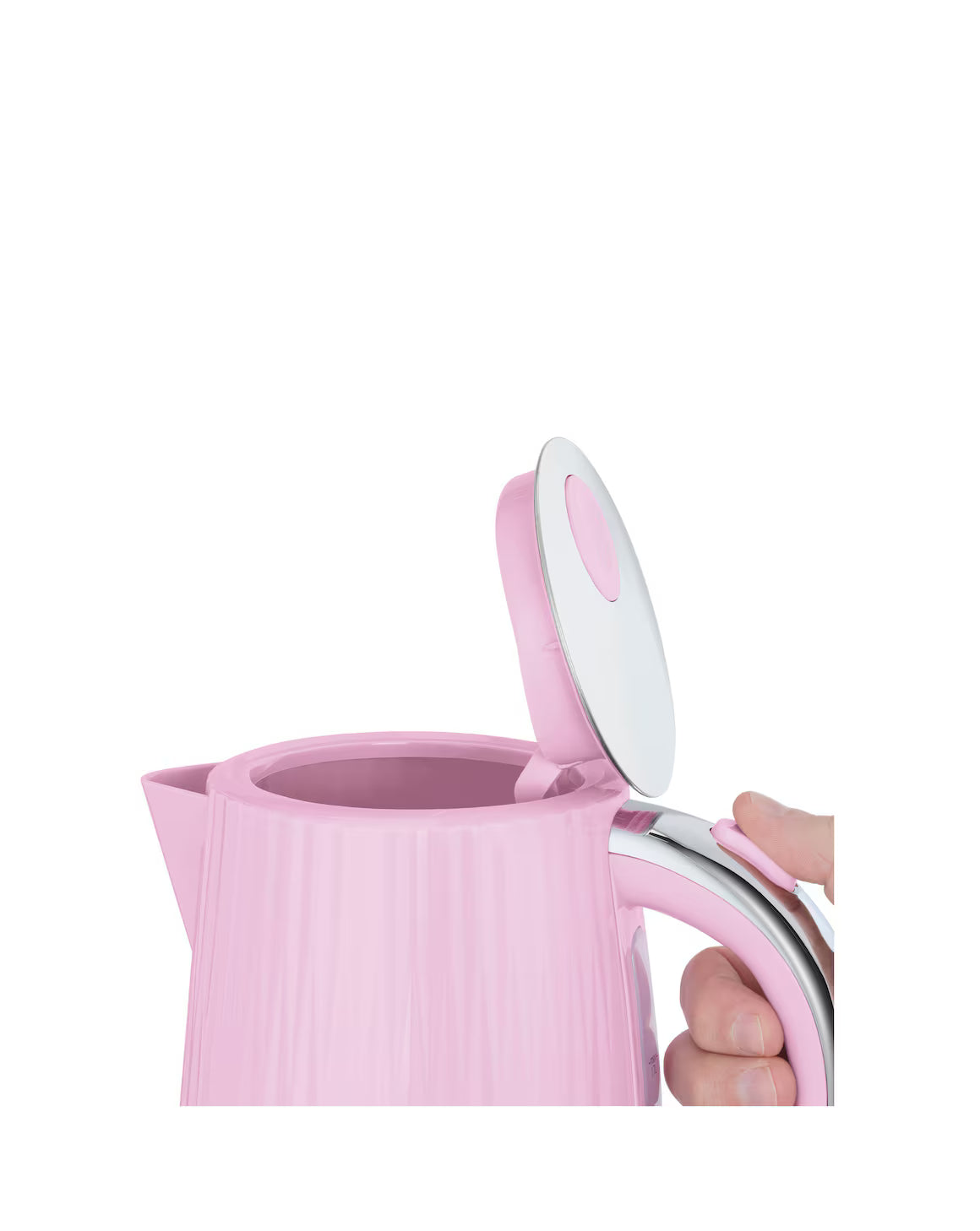 Russell Hobbs Eden Jug Kettle & 2 Slice Toaster Kitchen Set (Raspberry) - Vibe Home