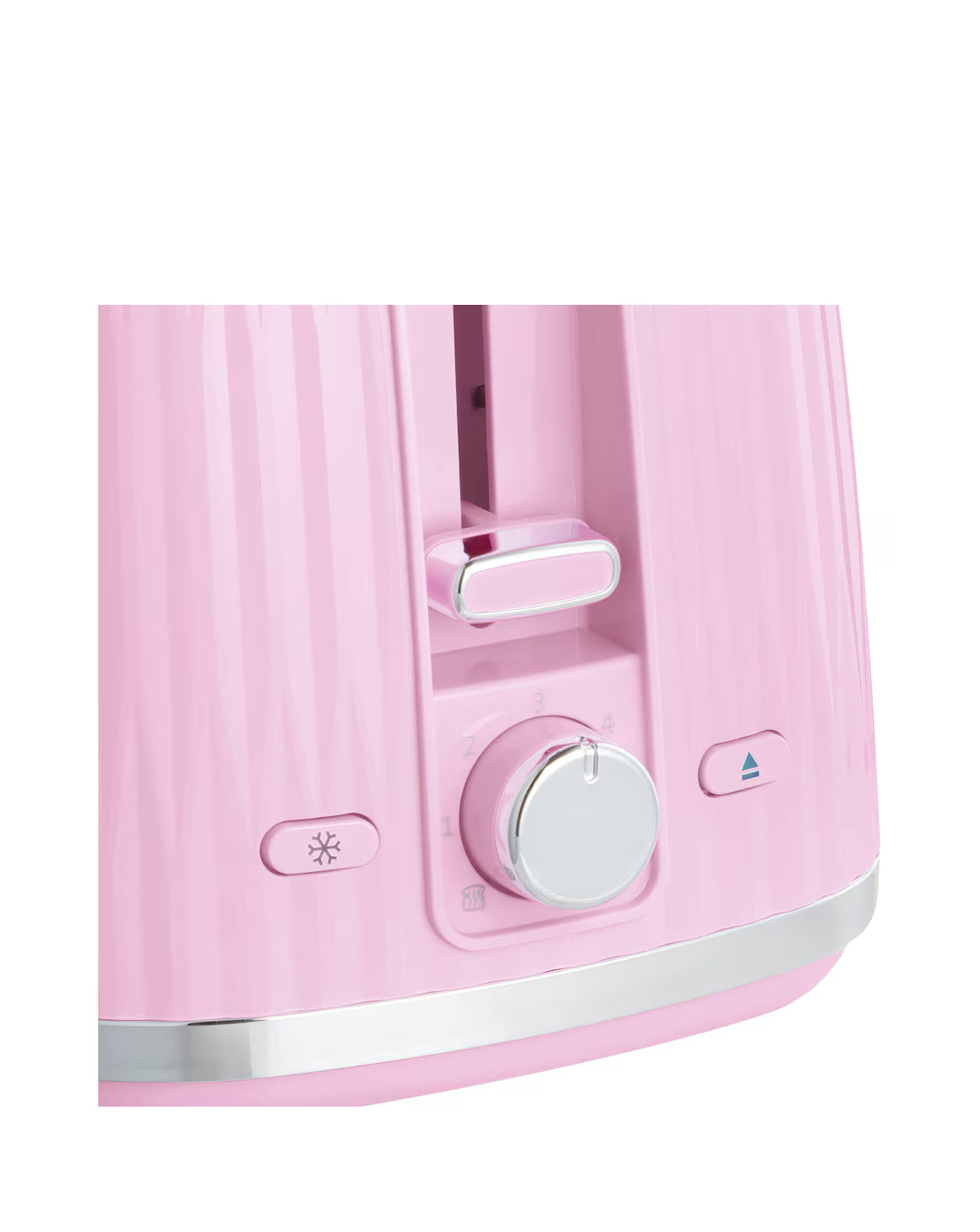 Russell Hobbs Eden Jug Kettle & 2 Slice Toaster Kitchen Set (Raspberry) - Vibe Home