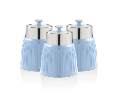 Swan Retro Canister Set Kitchen Canisters SWKA1024BLN (Blue)