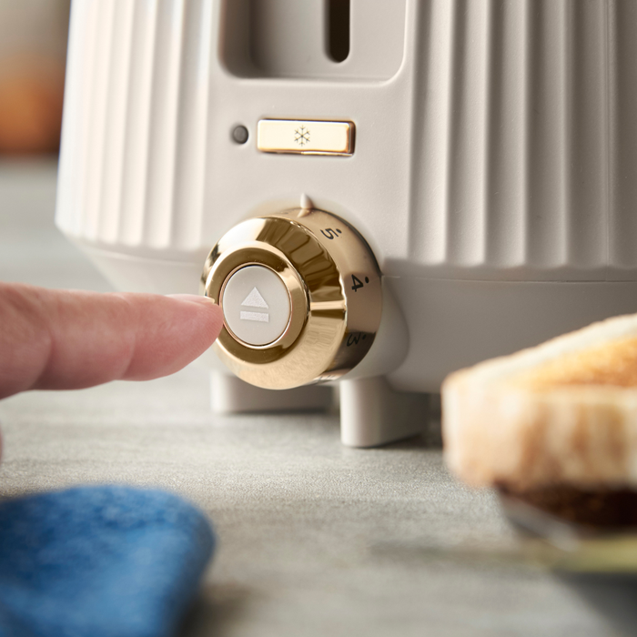 Russell Hobbs Brontë 2 Slice Toaster 26761 (Stone) - Vibe Home