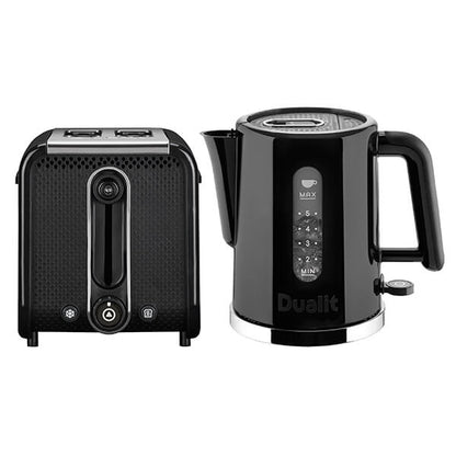 dualit black kettle and toaster set uk