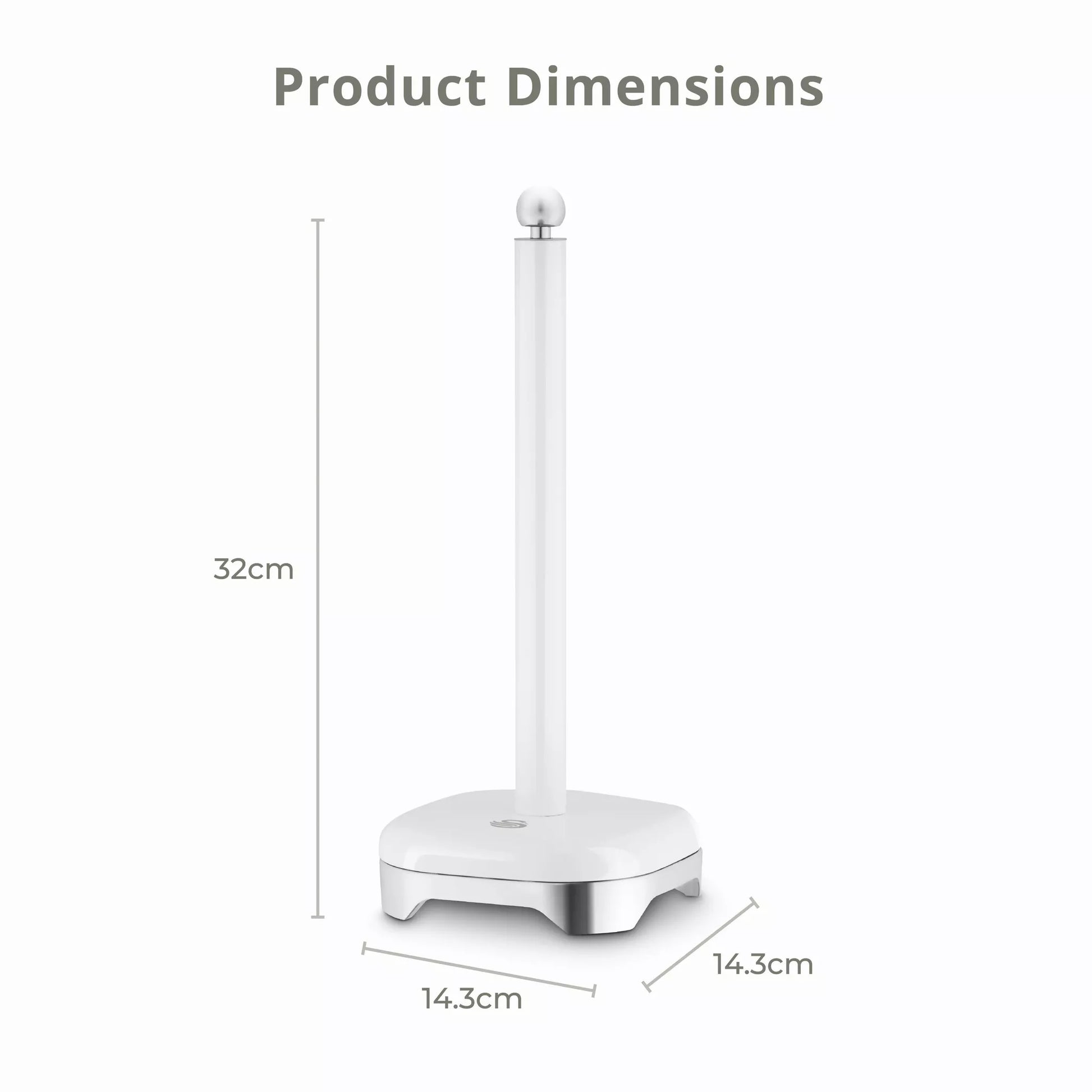 Swan Solace Kitchen Towel Pole SWKA18542WHT (White) Mug Tree & Towel Poles