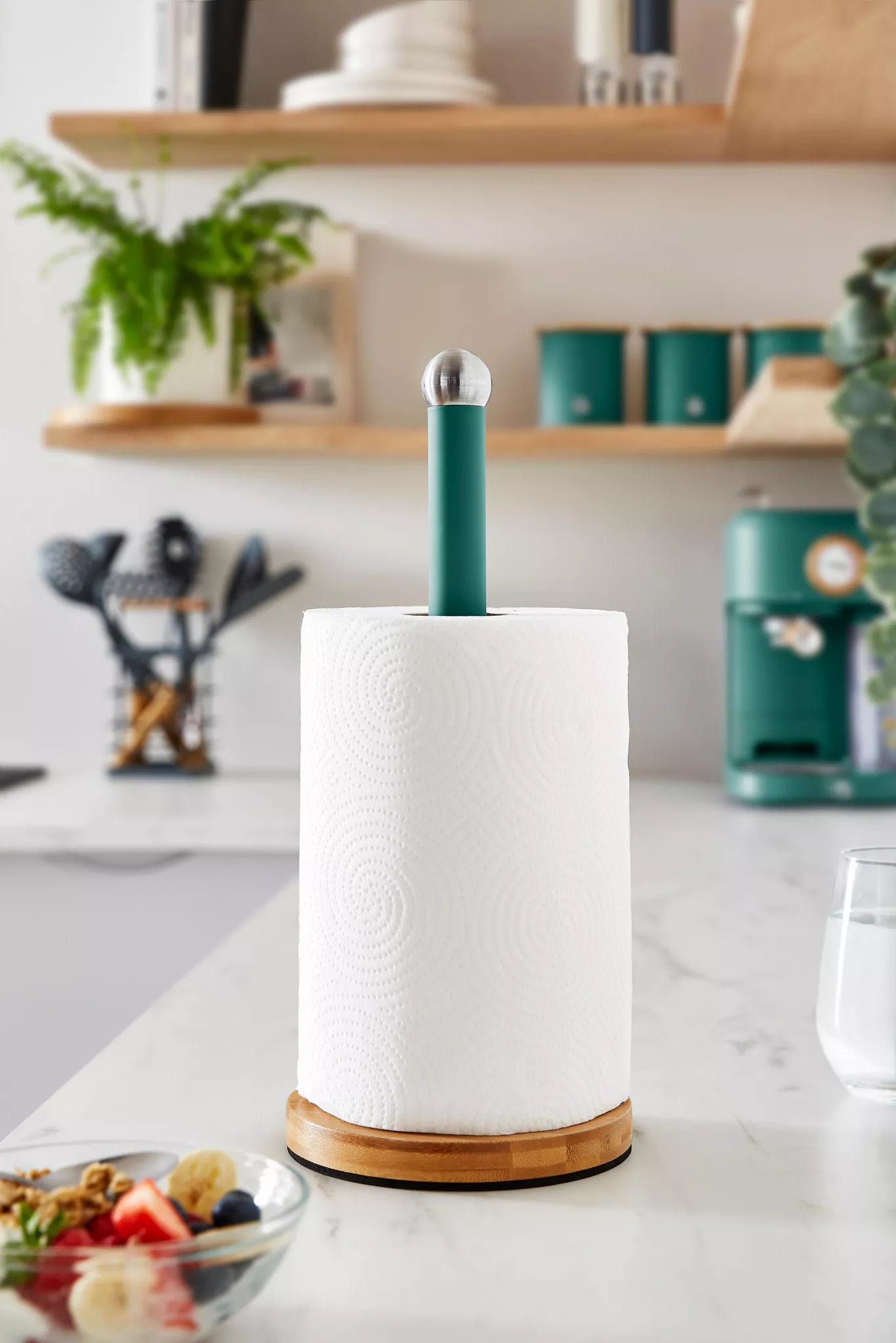 Swan Nordic Kitchen Towel Pole SWKA17511GREN (Green) Mug Tree & Towel Poles