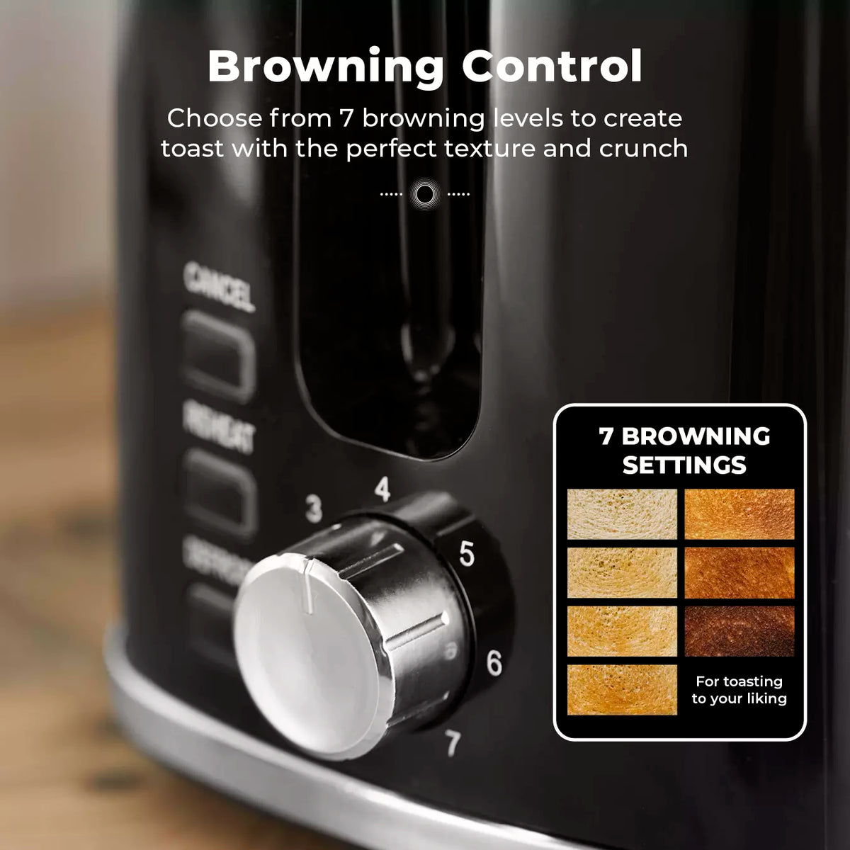 Tower Sonar Kettle, 2 Slice Toaster & Microwave Kitchen Set (Black)