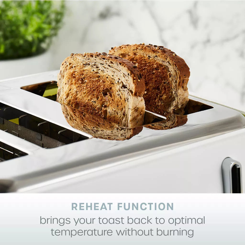 Swan Serenity Jug Kettle, 4 Slice Toaster & Microwave Kitchen Set (White)