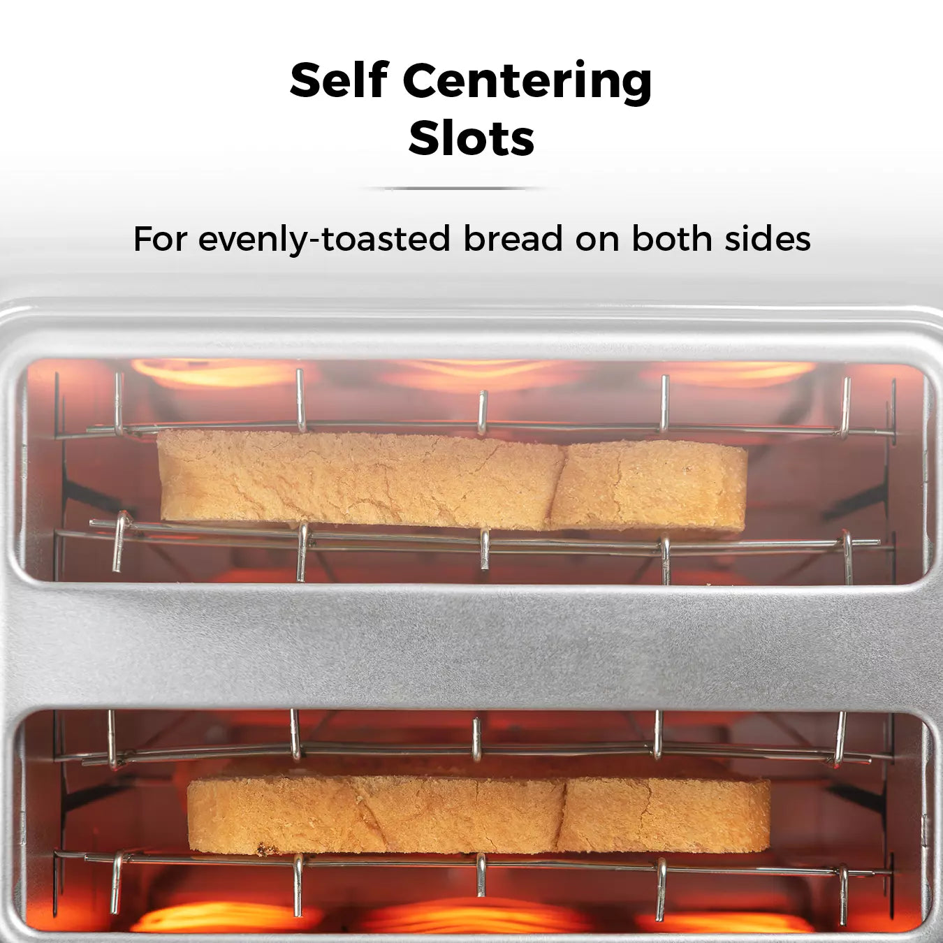 Tower Odyssey 4 Slice Toaster Wide Slots T20071GB (Grey)