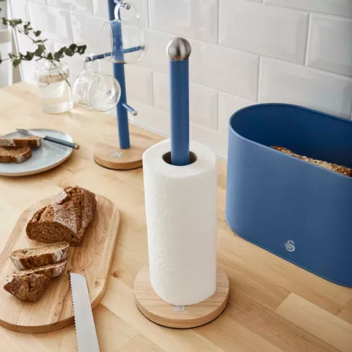 Swan Nordic Kitchen Towel Pole SWKA17511BLUN (Blue) Mug Tree & Towel Poles
