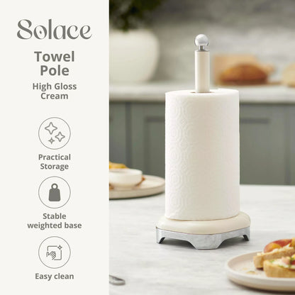 Swan Solace Kitchen Towel Pole SWKA18542CRM (Cream) Mug Tree & Towel Poles