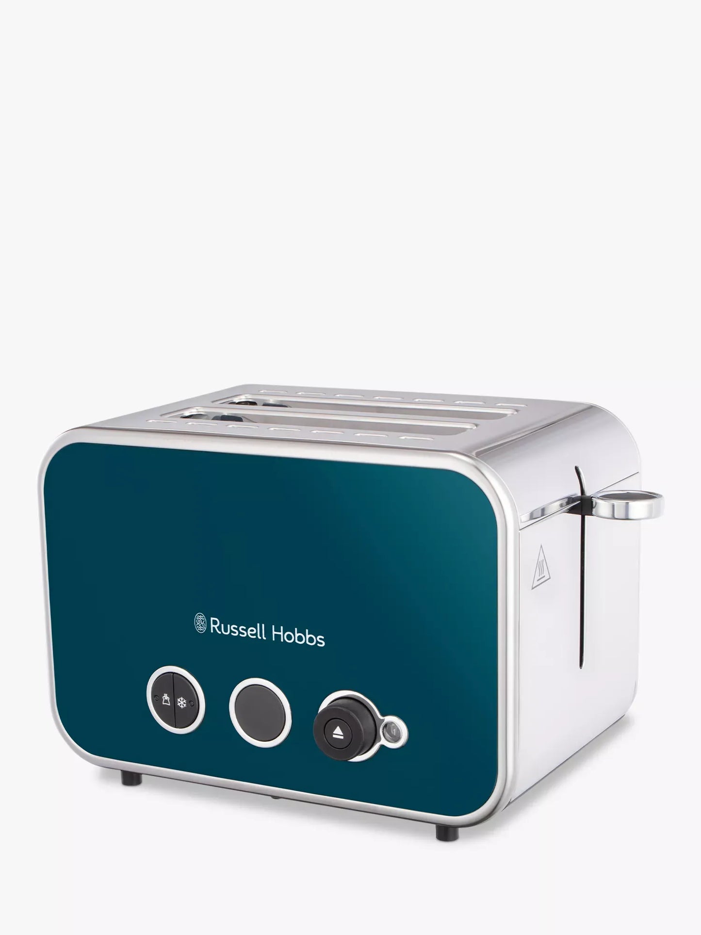 Russell Hobbs Distinctions Pyramid Kettle & 2 Slice Toaster Kitchen Set (Ocean Blue)