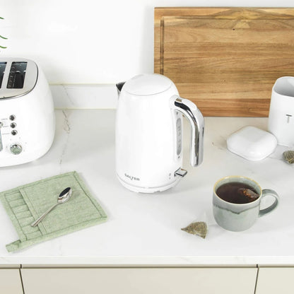 Salter Boston 4 Slice Toaster EK6558MW (White)